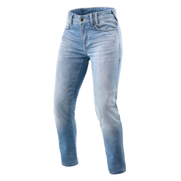 Jeans moto REV'IT Shelby 2 Ladies SK Light Blue Used Jeans moto REV'IT Shelby 2 Ladies SK Light Blue Used