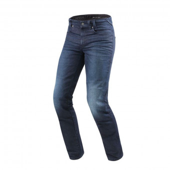 Jeans moto REV'IT Vendome 2 Blu Scuro Sbiadito