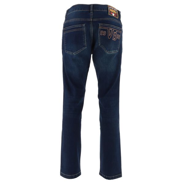 Von Dutch Basic Denim Stretch Blu Sporco