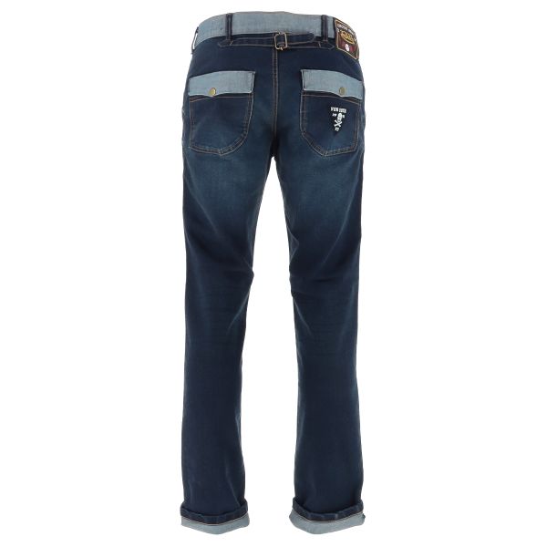 Von Dutch Eden Denim Stretch Blu Sporco