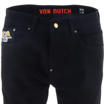 Von Dutch Mustang Denim Stretch Nero