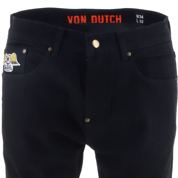 Von Dutch Mustang Denim Stretch Nero