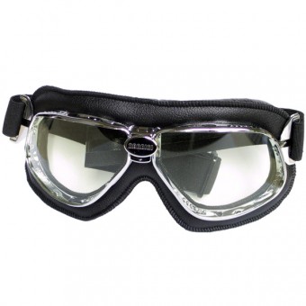 Maschera Moto Nannini Cruiser Chrome Black Maschera Moto Nannini Cruiser Chrome Black