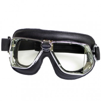 Maschera Moto Nannini Custom Chrome Black Maschera Moto Nannini Custom Chrome Black