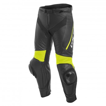 Pantalone moto Dainese Delta 3 Black Fluo Yellow