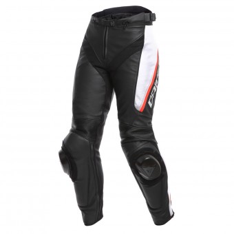 Pantalone moto Dainese Delta 3 Lady Black White Red