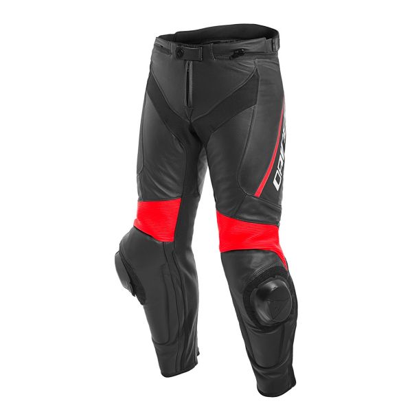 Pantalone moto Dainese Delta 3 Black Fluo Red Pantalone moto Dainese Delta 3 Black Fluo Red