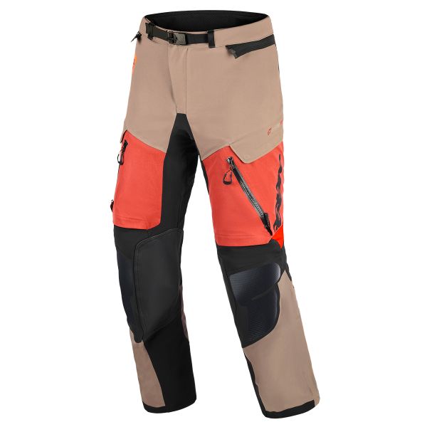 Pantalone moto Alpinestars Halo Pro Drystar XF Laminated Pants Walnut Rust Black