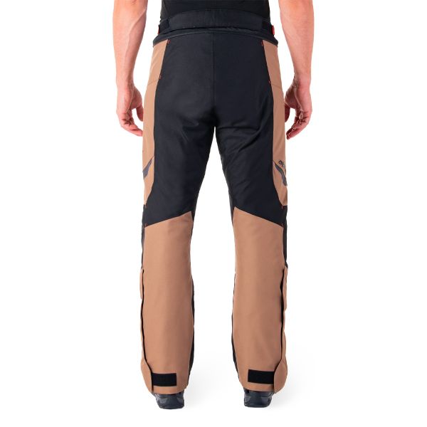 Alpinestars ST-1 Waterproof Pants Dark Khaki Sand Black Red Fluo