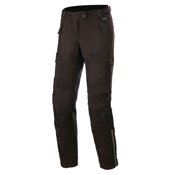 Pantalone moto Alpinestars Stella AST-1 V2 Pantaloni impermeabili Nero Nero