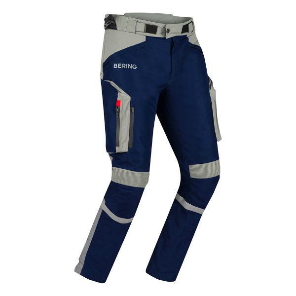 Pantalone moto Bering Austral Gore-Tex Navy Grey Red Pant Pantalone moto Bering Austral Gore-Tex Navy Grey Red Pant