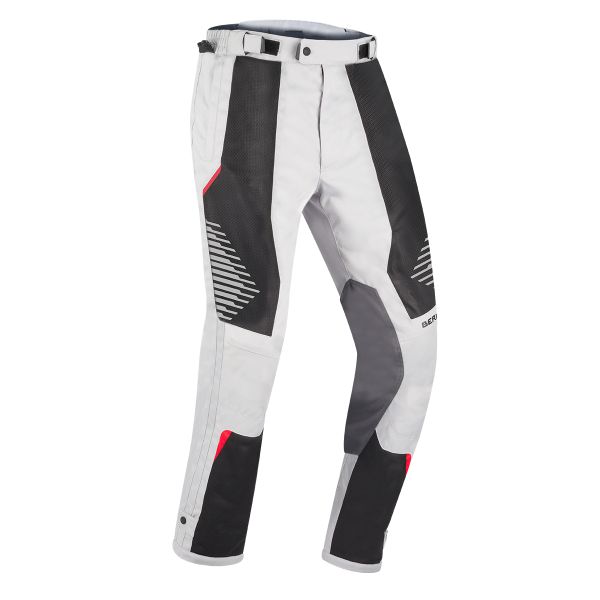 Pantalone moto Bering Bakundu Grey Black Red Pant