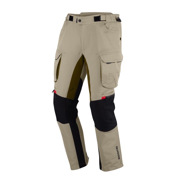 Pantalone moto Bering Freeway Beige Black Pant Pantalone moto Bering Freeway Beige Black Pant