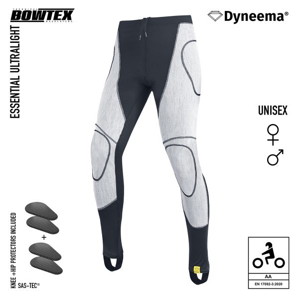 Pantalone moto Bowtex Essenziale Grigio Ultraleggero