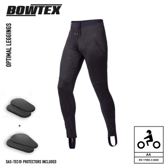 Pantalone moto Bowtex Legging Optimal Nero