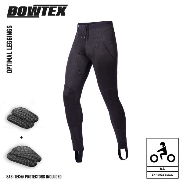 Pantalone moto Bowtex Legging Optimal Nero