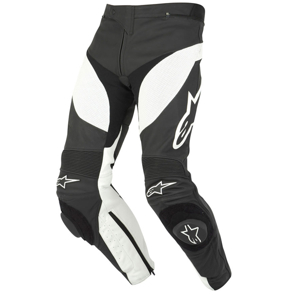 Pantalone moto Alpinestars Track Nero Bianco
