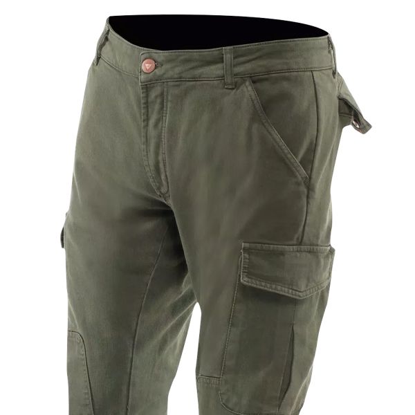 Dainese Cargo Slim Tapered Pants Army Green