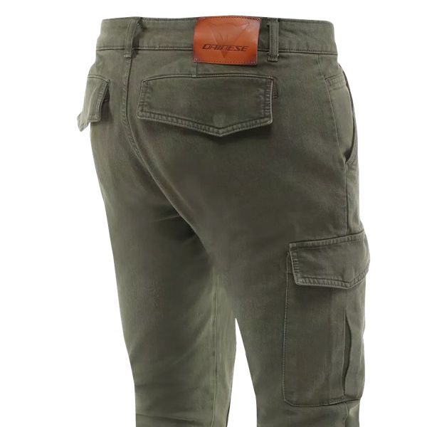 Dainese Cargo Slim Tapered Pants Army Green