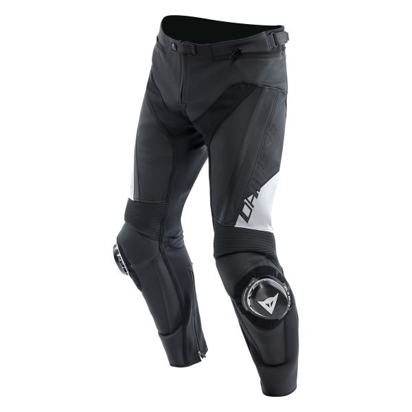 Pantalone moto Dainese Delta 4 Black White Pantalone moto Dainese Delta 4 Black White