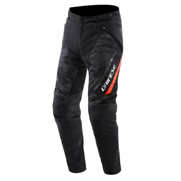 Pantalone moto Dainese Drake 2 Super Air Black Anthracite Red Fluo