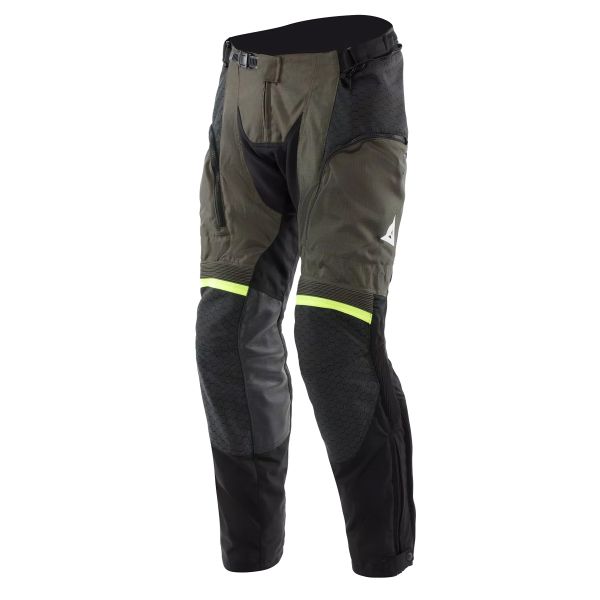 Pantalone moto Dainese Super Adventure Absoluteshell Pants Black Tarmac Fluo Yellow