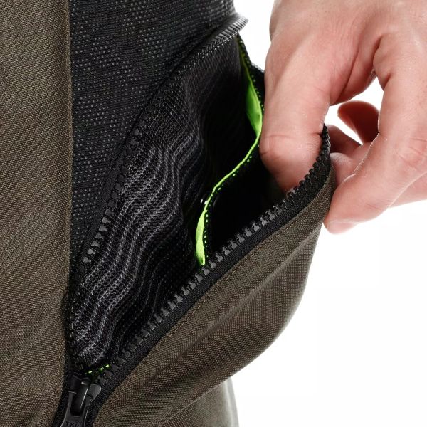 Dainese Super Adventure Absoluteshell Pants Black Tarmac Fluo Yellow