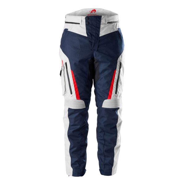 Pantalone moto Furygan Killington Blue Pearl Red