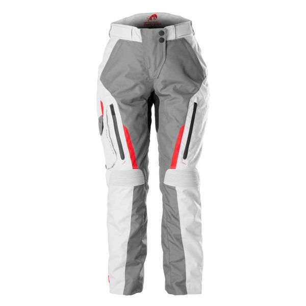 Pantalone moto Furygan Killington Lady Grey Pearl Red Pantalone moto Furygan Killington Lady Grey Pearl Red