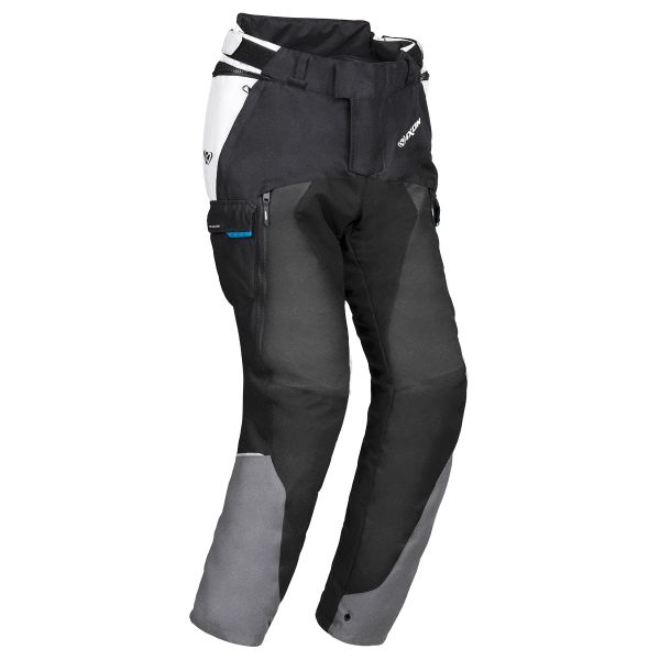 Pantalone moto Ixon Balder Pant Black Grey Blue
