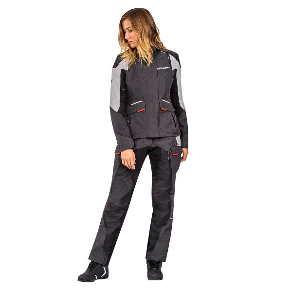 Ixon Balder Pant Black Grey Red