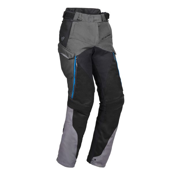 Pantalone moto Ixon Eddas Pant Lady Grey Black Blue