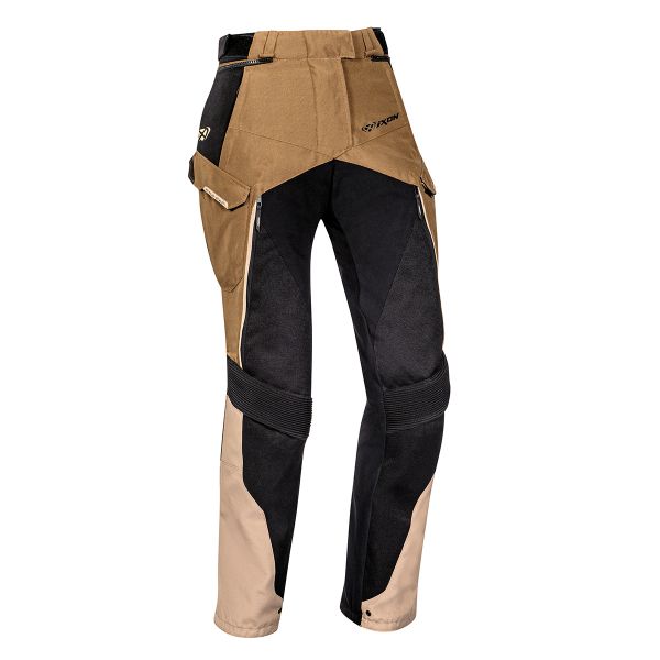 Pantalone moto Ixon Eddas Pant Lady Sand Brown Black Pantalone moto Ixon Eddas Pant Lady Sand Brown Black