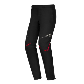 Pantalone moto Ixon Leo Overpant Black White Bright Red