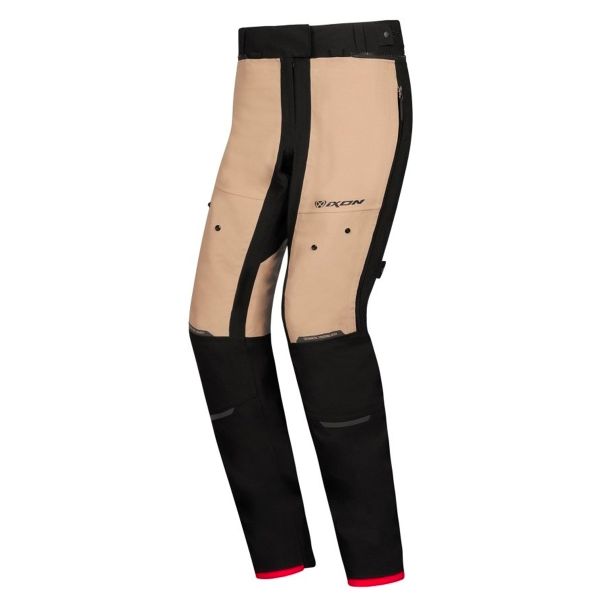 Pantalone moto Ixon M-SKD PT Lady Sand Black Red Pantalone moto Ixon M-SKD PT Lady Sand Black Red