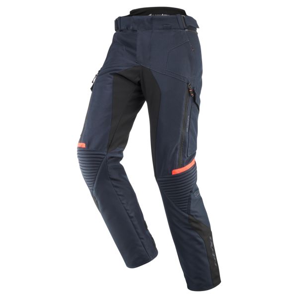 Pantalone moto Ixon Pantalone Midgard rosso navy