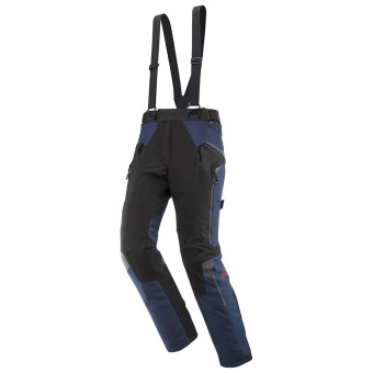 Pantalone moto Ixon Odin Pant Navy Nero Rosso
