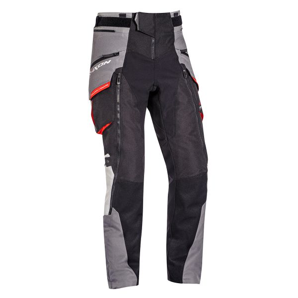 Pantalone moto Ixon Ragnar Pant Black Grey Red Pantalone moto Ixon Ragnar Pant Black Grey Red