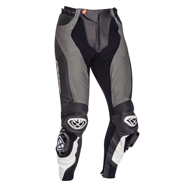 Pantalone moto Ixon Vendetta Pant Evo Black Grey White