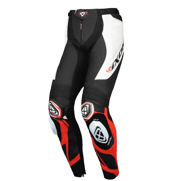 Pantalone moto Ixon Vortex 3 Pant Black White Red Pantalone moto Ixon Vortex 3 Pant Black White Red