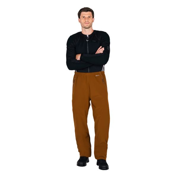 Knox Pantaloni unisex Impass, colore tabacco