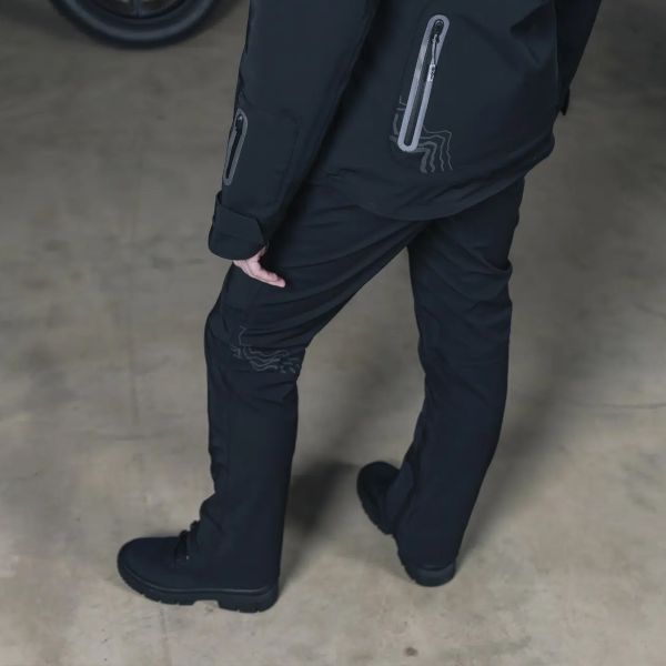 Knox Pantaloni Modra da donna, neri