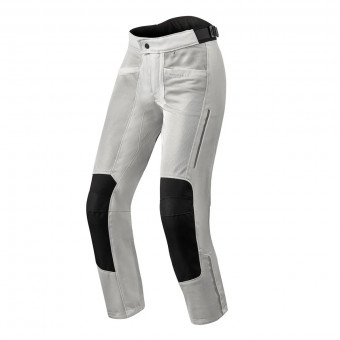 Pantalone moto REV'IT Airwave 3 Ladies Argento Corto