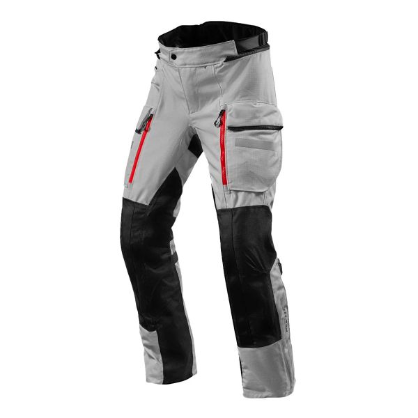 Pantalone moto REV'IT Sand 4 H2O Ladies Argento Nero Standard Pantalone moto REV'IT Sand 4 H2O Ladies Argento Nero Standard