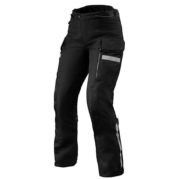 Pantalone moto REV'IT Sand 4 H2O Ladies Nero Corto