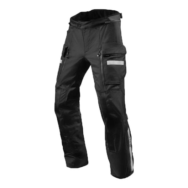 Pantalone moto REV'IT Sand 4 H2O Nero Corto Pantalone moto REV'IT Sand 4 H2O Nero Corto