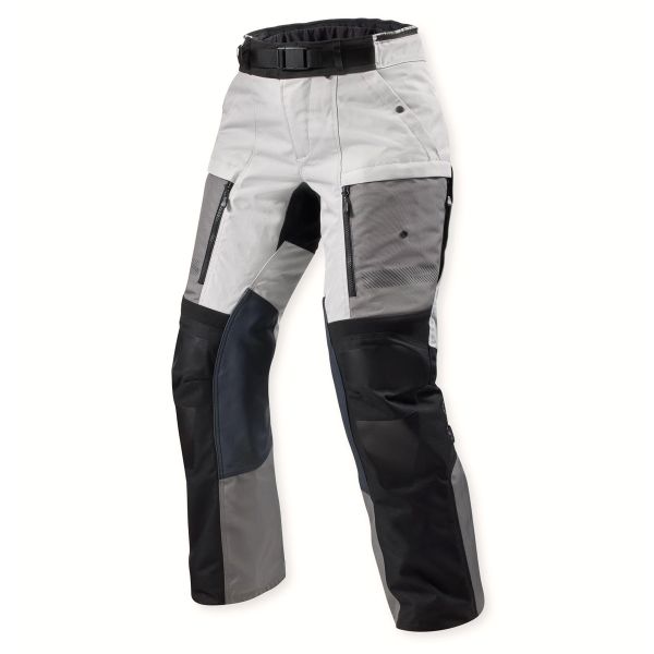Pantalone moto REV'IT Sand 5 H2O Ladies Silver-Black Short