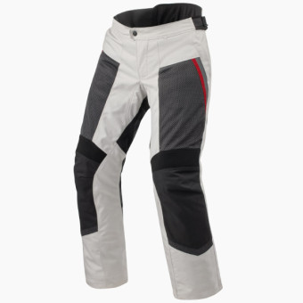 Pantalone moto REV'IT Tornado 4 H2O Pant Silver Black Short