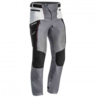 Pantalone moto Ixon Sicilia Pant Nero Grigio Rosso