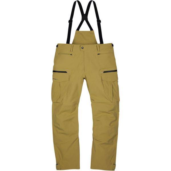Pantalone moto ICON Stormhawk WP Overpant Tan